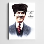 Atatürk Samimiyet Kanvas Tablo