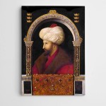 Fatih Sultan Mehmet Kanvas Tablo