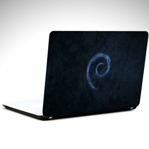 Spiral Laptop Sticker