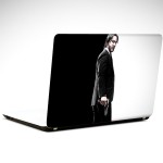 John Wick Siyah Beyaz Laptop Sticker