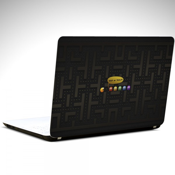 Pacman Funny Laptop Sticker