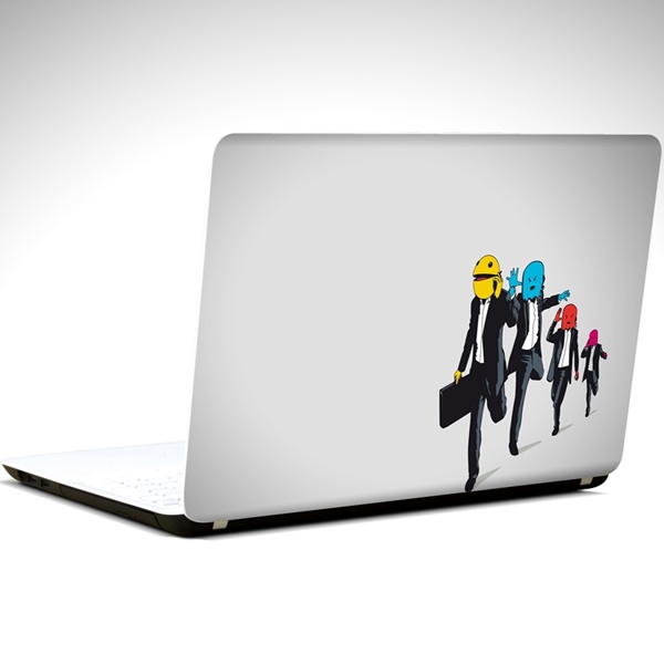 pacman-laptop-sticker