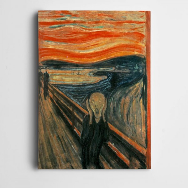 Edvard Munch The Scream Kanvas Tablo