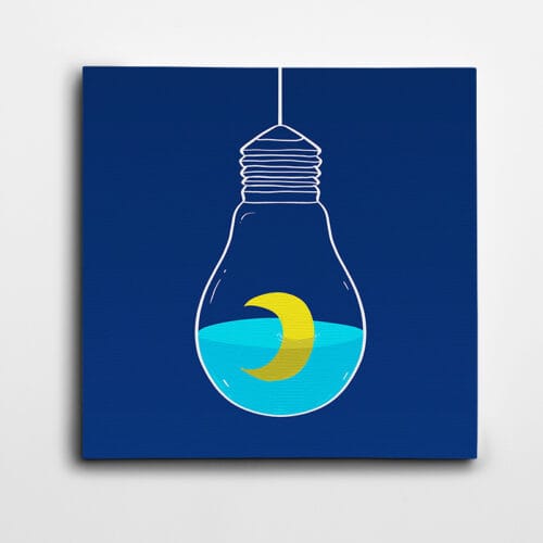 Ampul Minimal Kare
