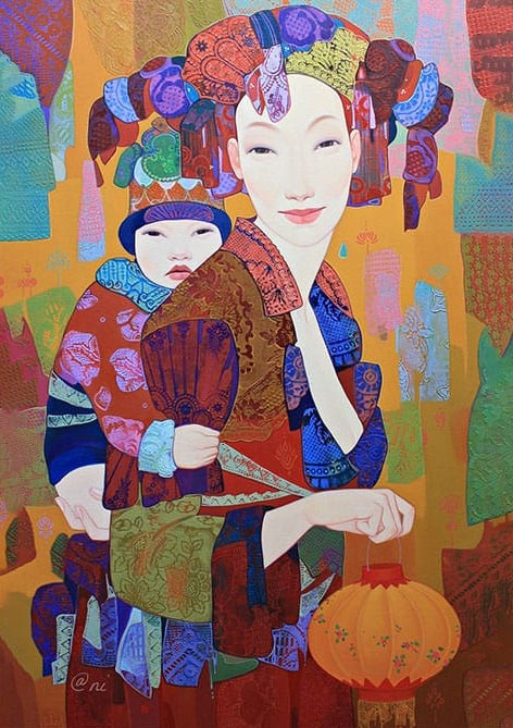 Anne Ve Bebeği Modern