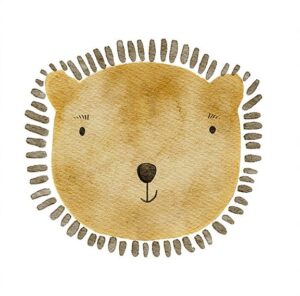 Aslan Minimal Kare Tablo