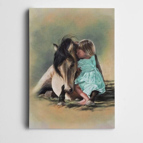 At ve Kız Çocuğu