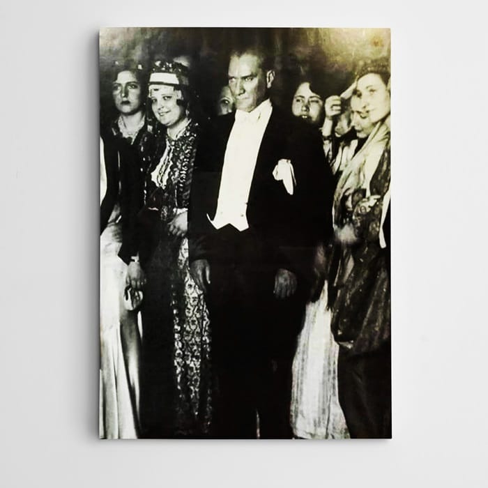 Atatürk Frank Tablosu kanvas tablo