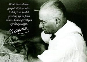 Atatürk Gerçek Tablosu