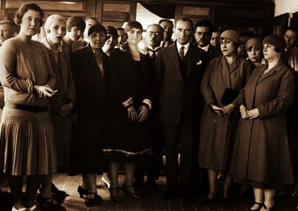Atatürk Karadeniz Vapurunda 1926