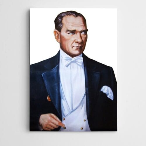 Atatürk Mavi Ceketli