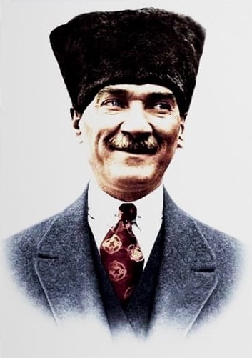 Atatürk Mavi Ceketli