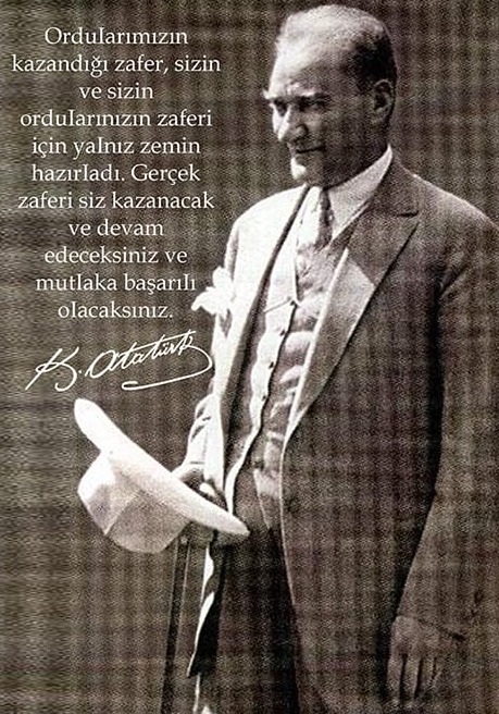 Atatürk Gerçek Zafer Öğretimle Olur