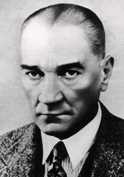 Atatürk Portre Siyah Beyaz