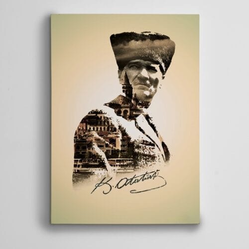 Atatürk Portresi ve İstanbul