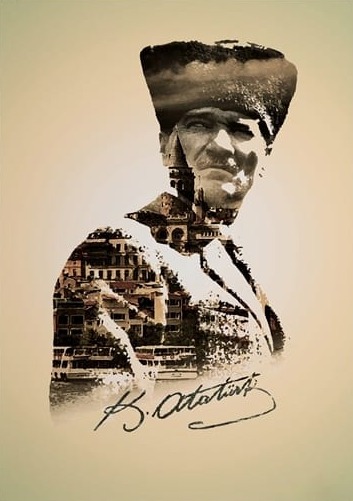 Atatürk Portresi ve İstanbul