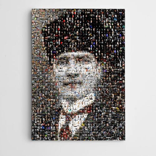 Atatürk Tablosu Şayap Kalpak Mozaik