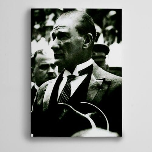 Atatürk Şapka Siyah Beyaz