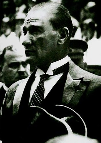 Atatürk Şapka Siyah Beyaz