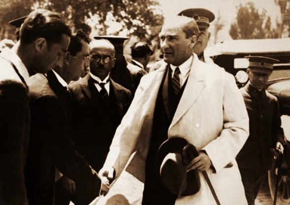 Atatürk Tablosu Tarabya 1927 Atatürk
