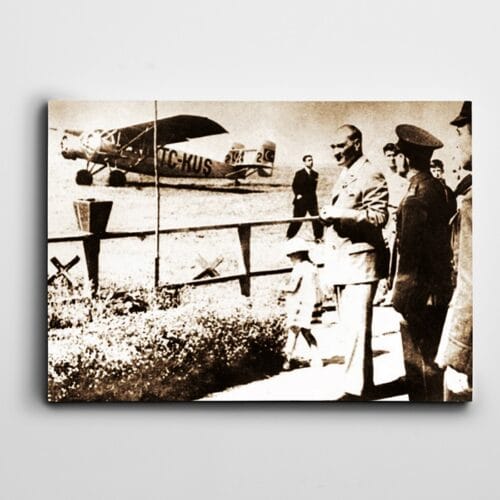 Atatürk Tablosu Türk Kuşu 1935 Atatürk