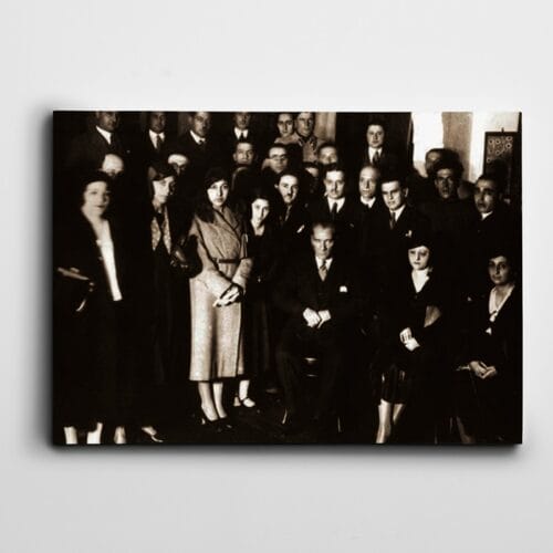 Atatürk Tablosu Türk Ocağı Ziyareti Atatürk