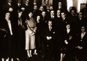 Atatürk Tablosu Türk Ocağı Ziyareti Atatürk Tablosu