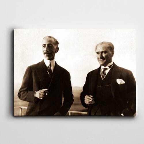 Atatürk ve Irak Kralı Faysal