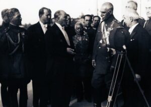 Atatürk ve İran Şahı 1934 Tablosu