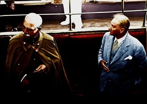 Atatürk ve İran Şahı