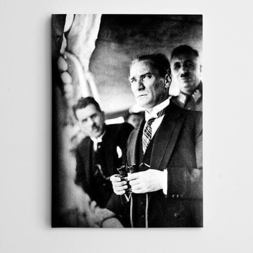 Atatürk Tablosu Dürbün ve Atatürk