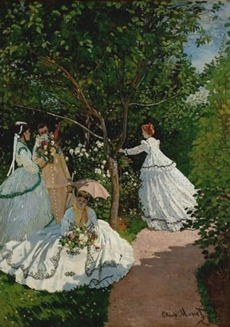 Monet Bahçedeki Kadınlar