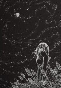 Bir Gece Göğe Bakmak Tablosu