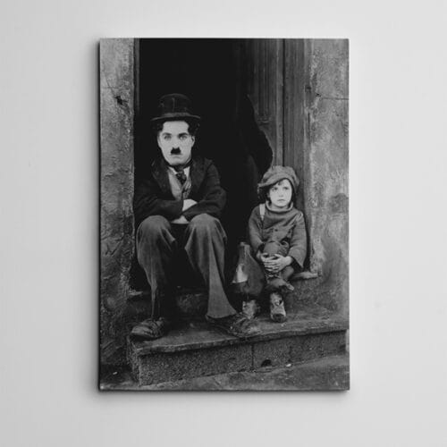 Charlie Chaplin Siyah Beyaz