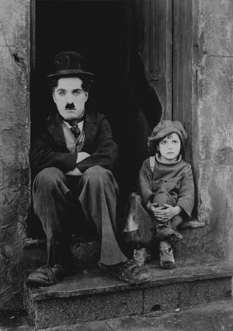 Charlie Chaplin Siyah Beyaz
