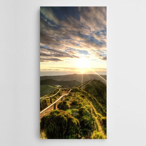 Dağdan Geçen Yol Panoramik