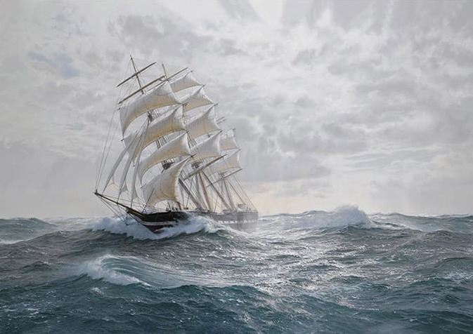Dalgalı Deniz Yelken