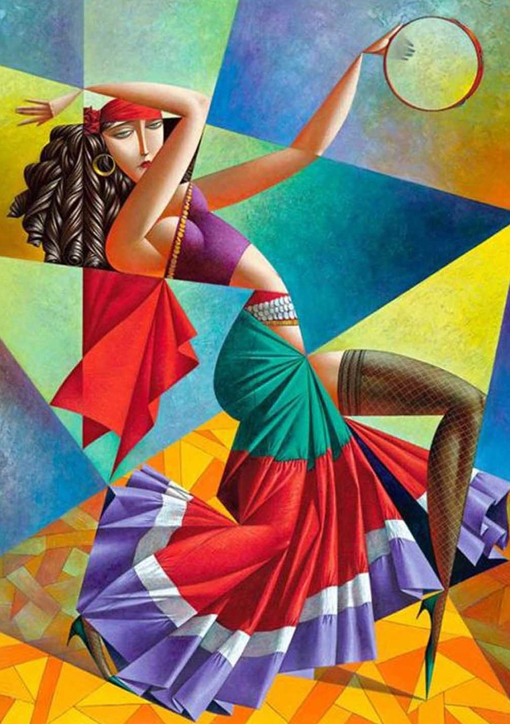 Dansçı Kubizm Modern