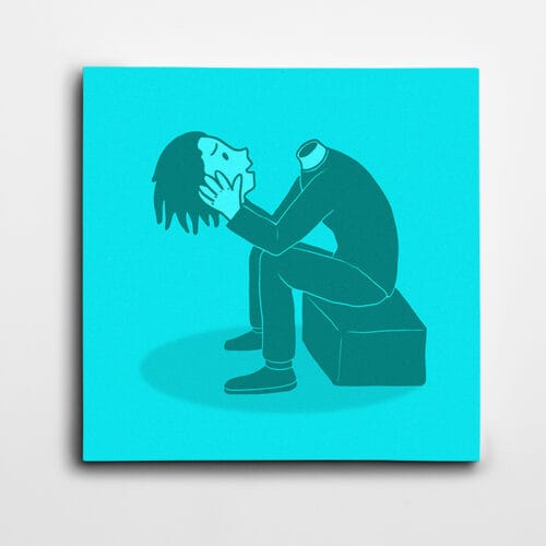 Dekoratif Minimal Kare