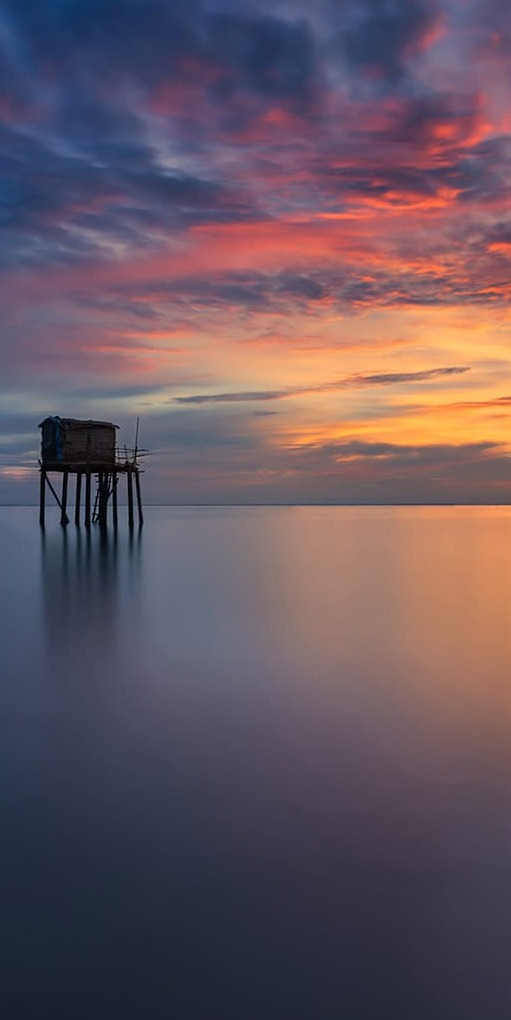 Deniz Üzerinde Ev Panoramik