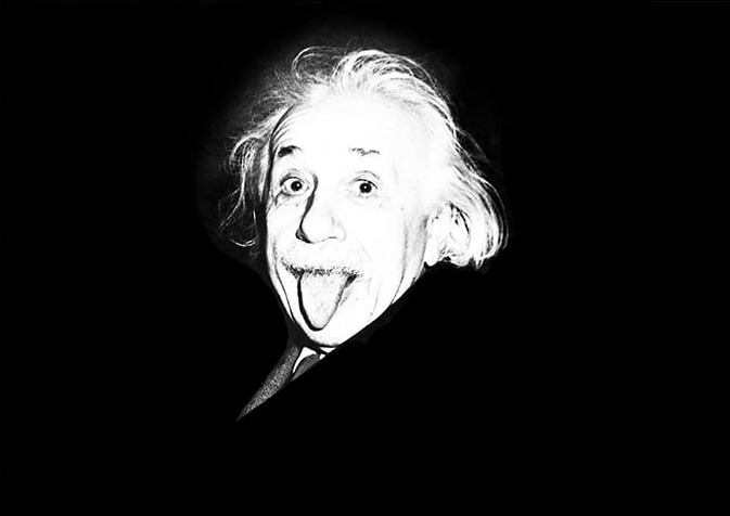 Einstein Siyah Beyaz