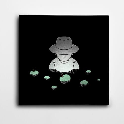 Elmalar ve Çocuk Minimal Kare