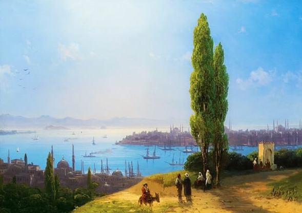 Eski İstanbul Manzarası