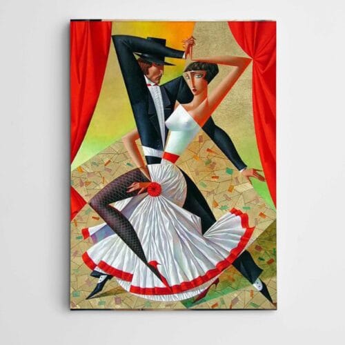 Flamenko Kübizm Modern Sanat