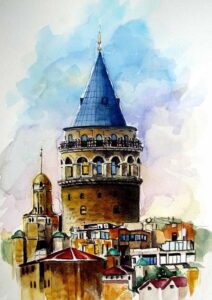 İstanbul Temalı Tablolar