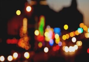 Gece Soyut Tablo