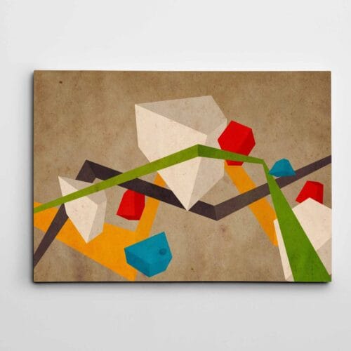 Geometri ve Renkler Modern Sanat
