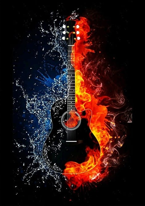 Gitar Ateş ve Su