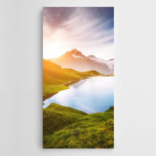 Gün Doğumu Dağlar Panoramik