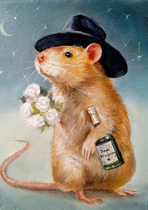 Hamster Şapkalı